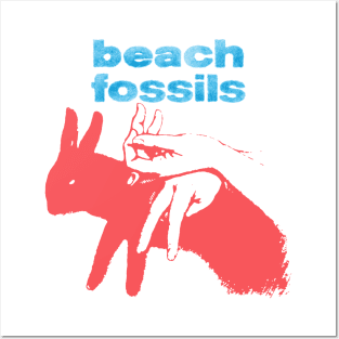 Beach Fossils Bunny Posters and Art